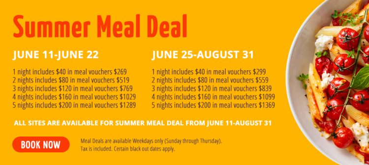 Package - Summer Meal Deal