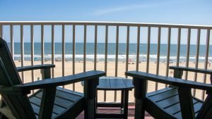 ocean view from balcony