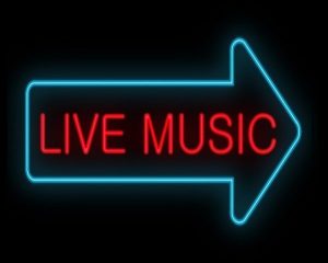 Live Music Neon Sign 127800626