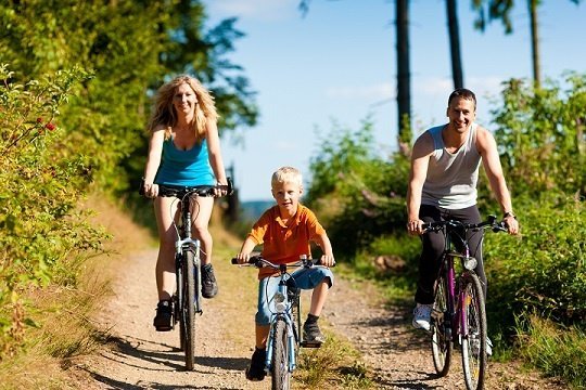 Biking Family Downscale