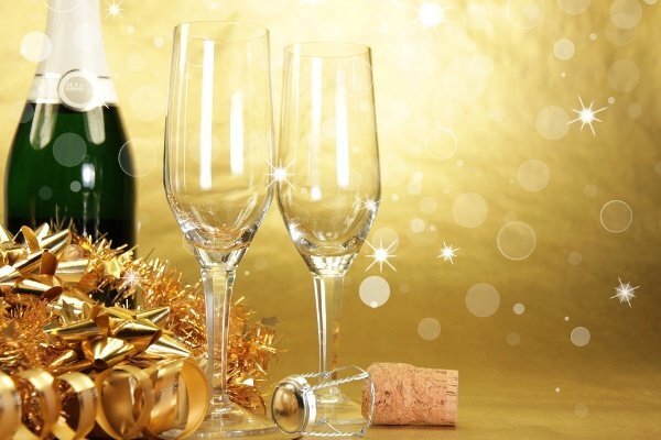 New Years Champagne Celebration