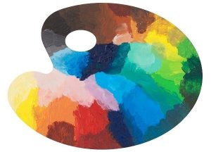 Paint Palette Multicolor Paint 5