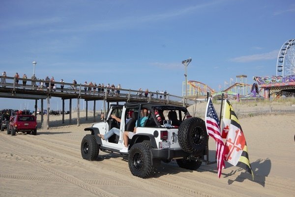 Event Jeep Week Beach Crawl 2