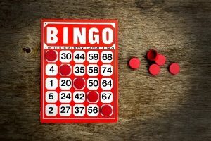 Bingo Card And Chips 84083797 10