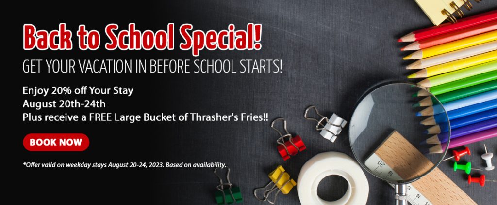 Picture of special promo package for back to school deals.